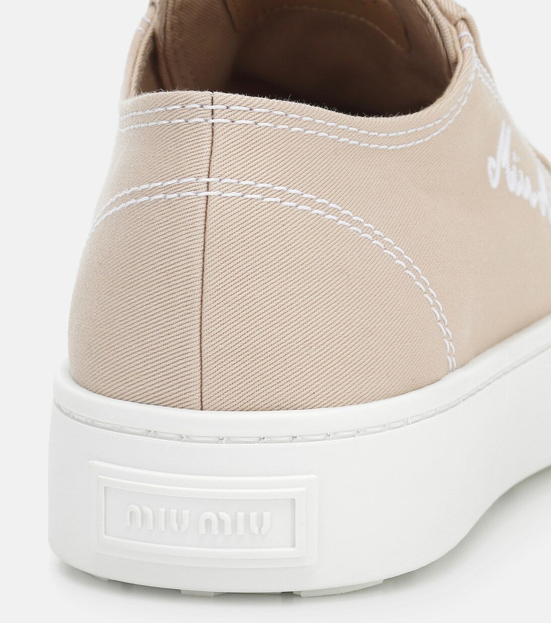Sneakers in canvas | Miu Miu