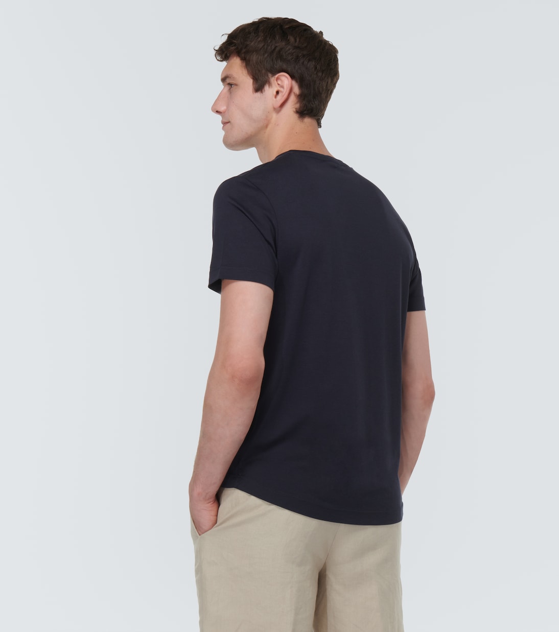 Silk and cotton-blend T-shirt | Loro Piana