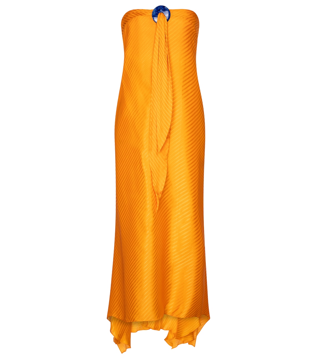 Maxikleid aus Seide | Galvan