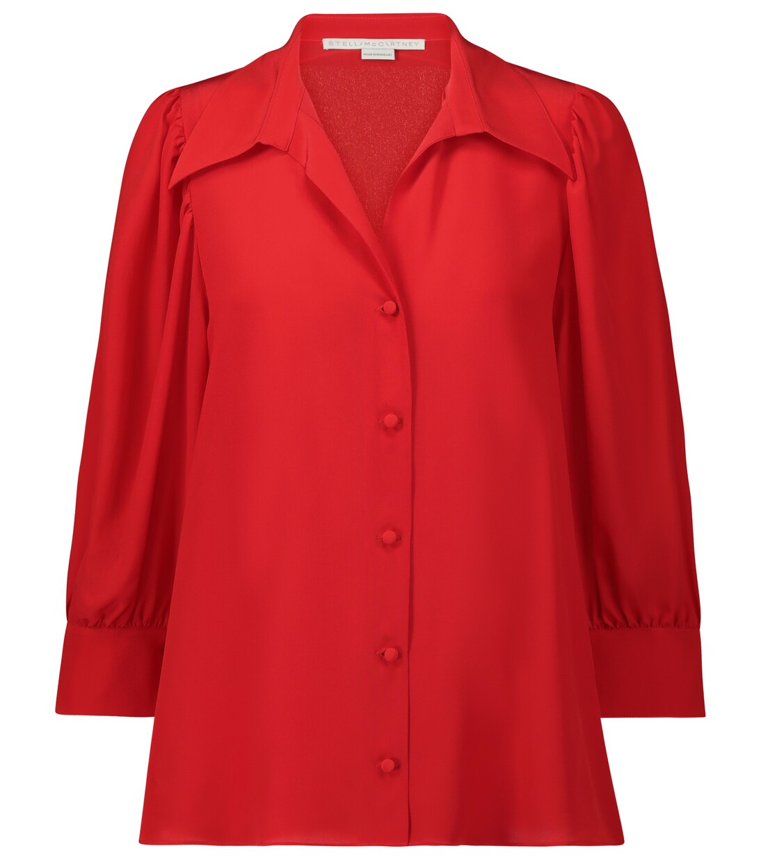 Camisa Willow de crepé de seda | Stella McCartney