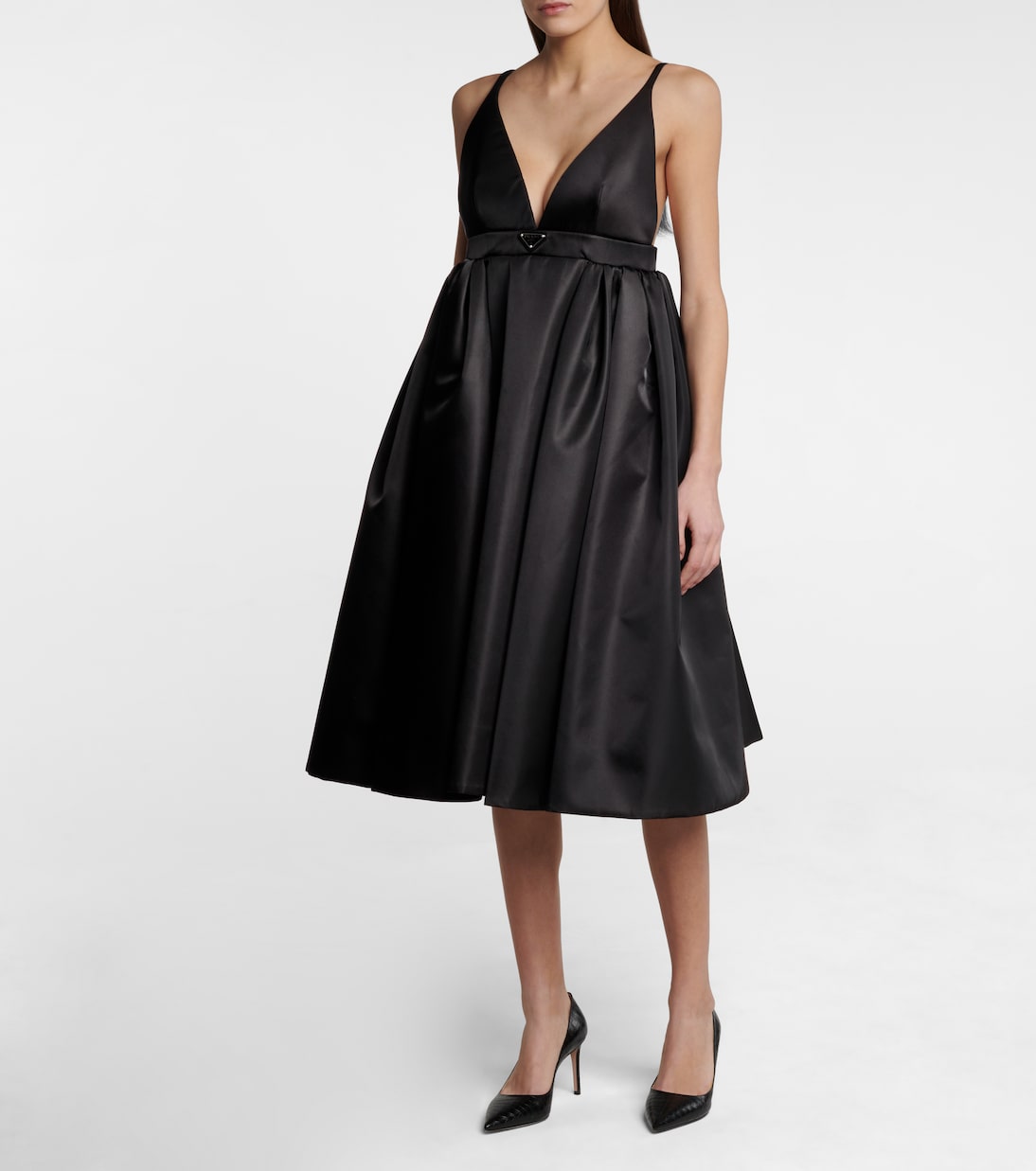 Midikleid aus Re-Nylon | Prada