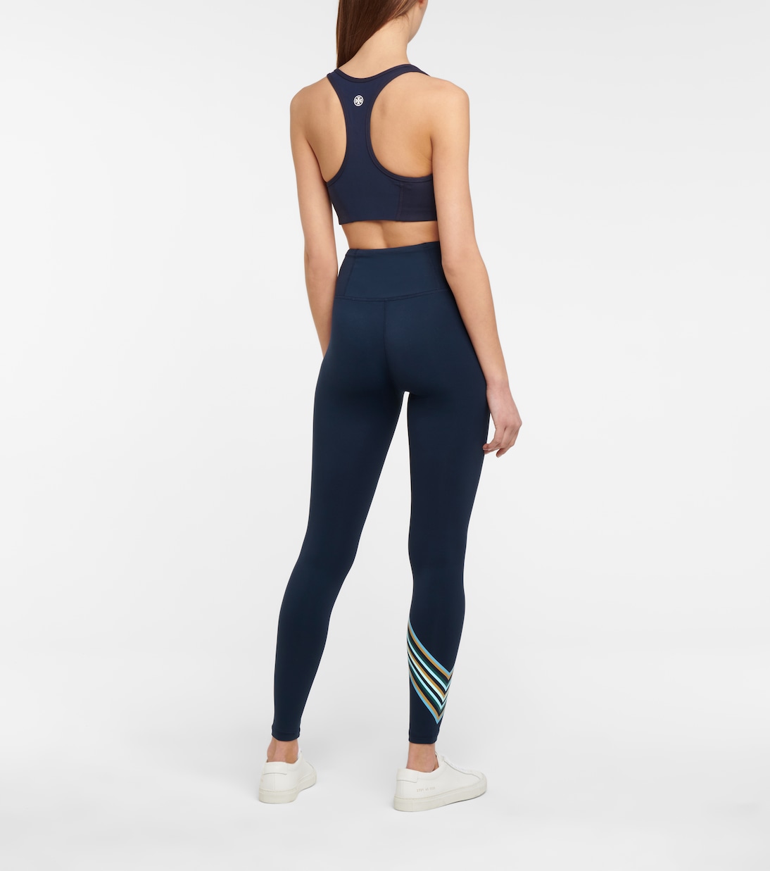 Side-striped sports bra | Tory Sport