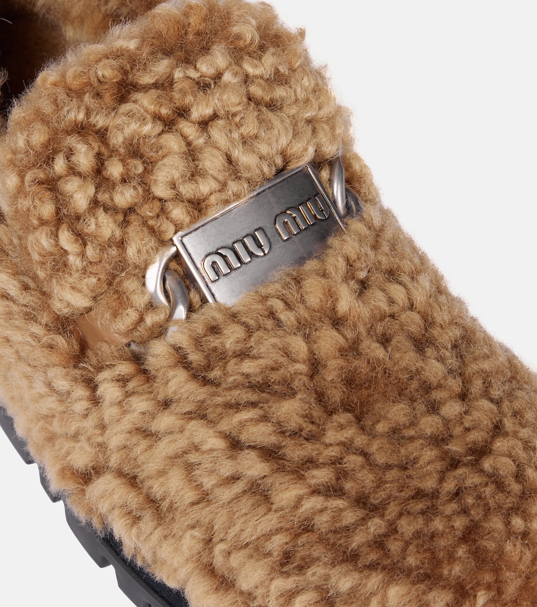Shearling loafers | Miu Miu