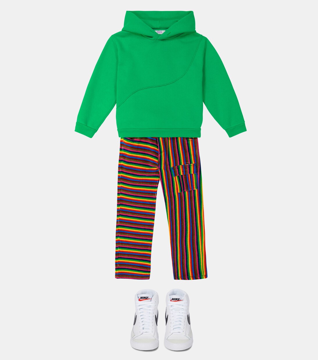 Hoodie aus einem Baumwollgemisch | ERL Kids