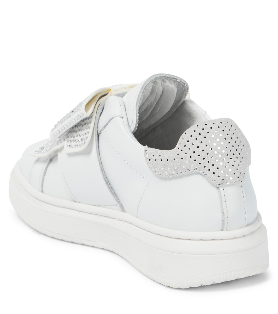 Sneakers in pelle con decorazione | Monnalisa