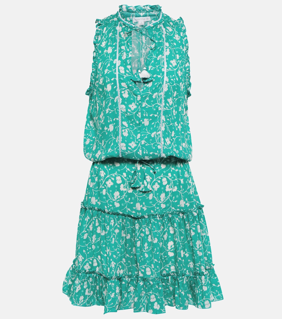 Vestido corto Clara floral | Poupette St Barth