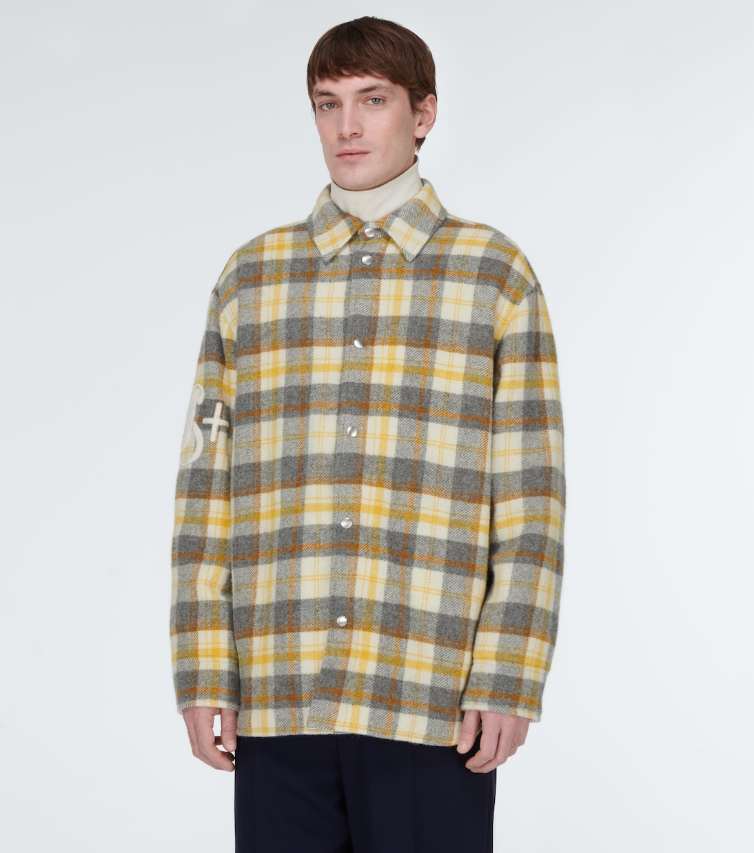 Hemdjacke aus Alpakawolle und Wolle | Jil Sander