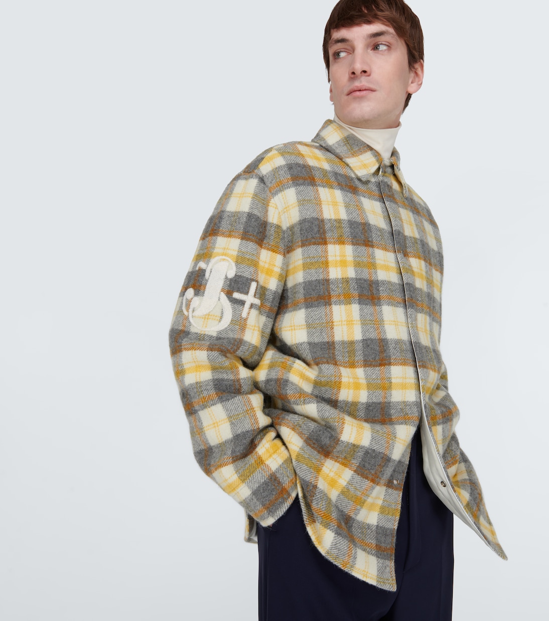 Hemdjacke aus Alpakawolle und Wolle | Jil Sander