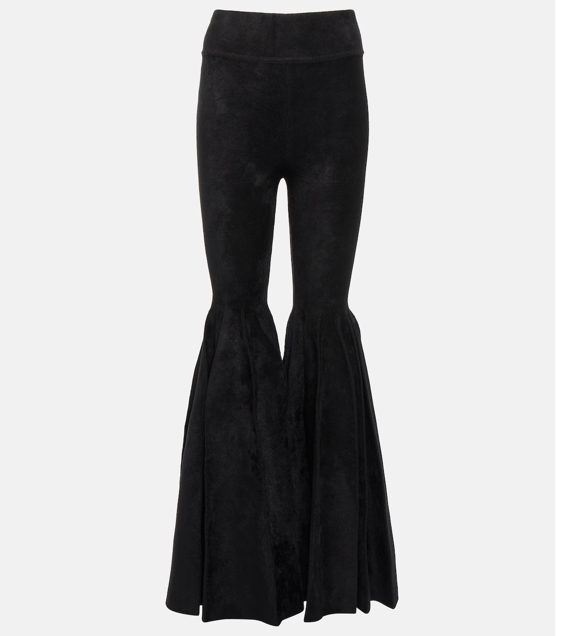 Pantaloni flared in velluto | Alaïa