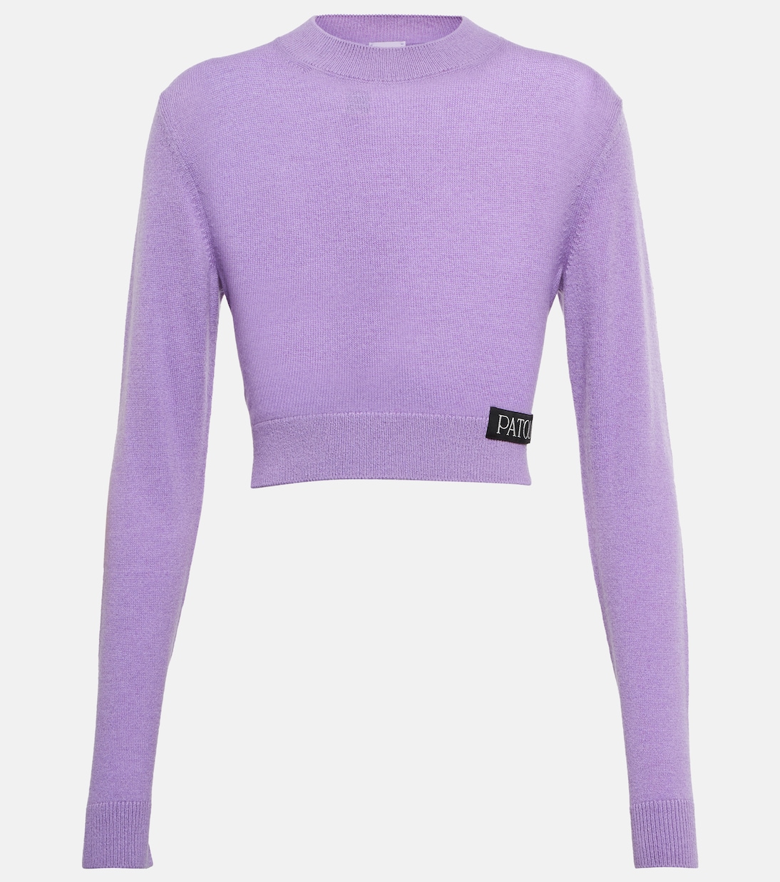 Jersey de lana y cachemir cropped | Patou