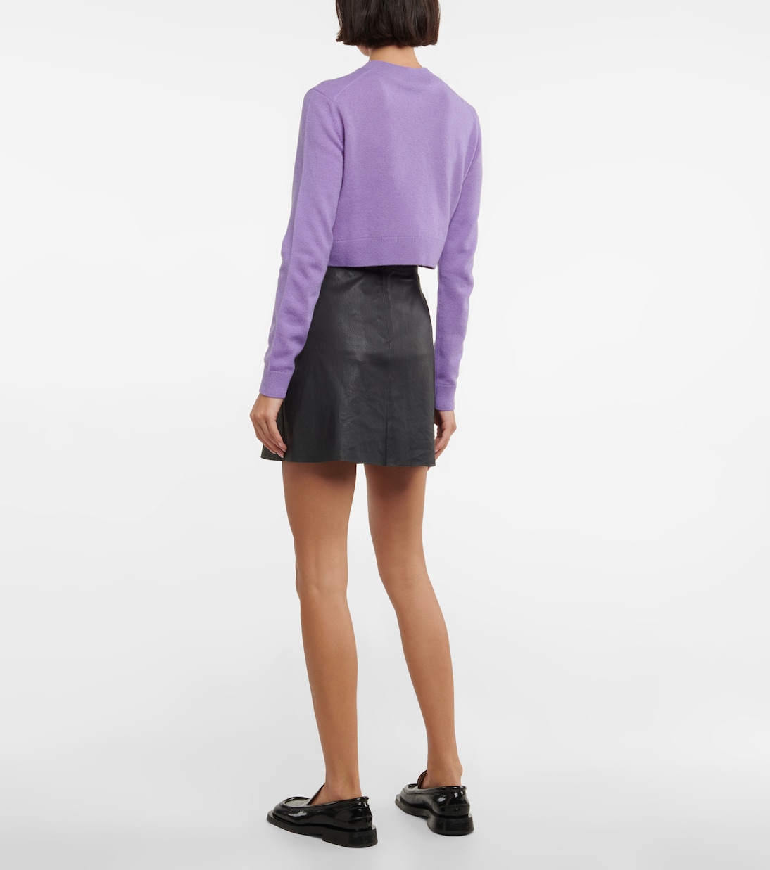 Jersey de lana y cachemir cropped | Patou