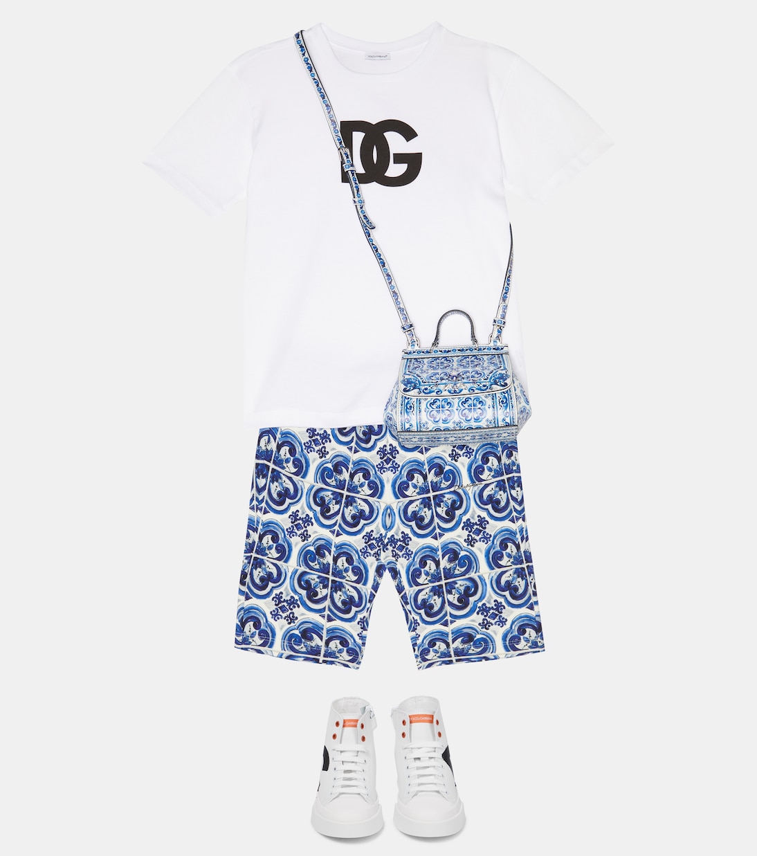 Shorts aus einem Baumwollgemisch | Dolce&Gabbana Kids