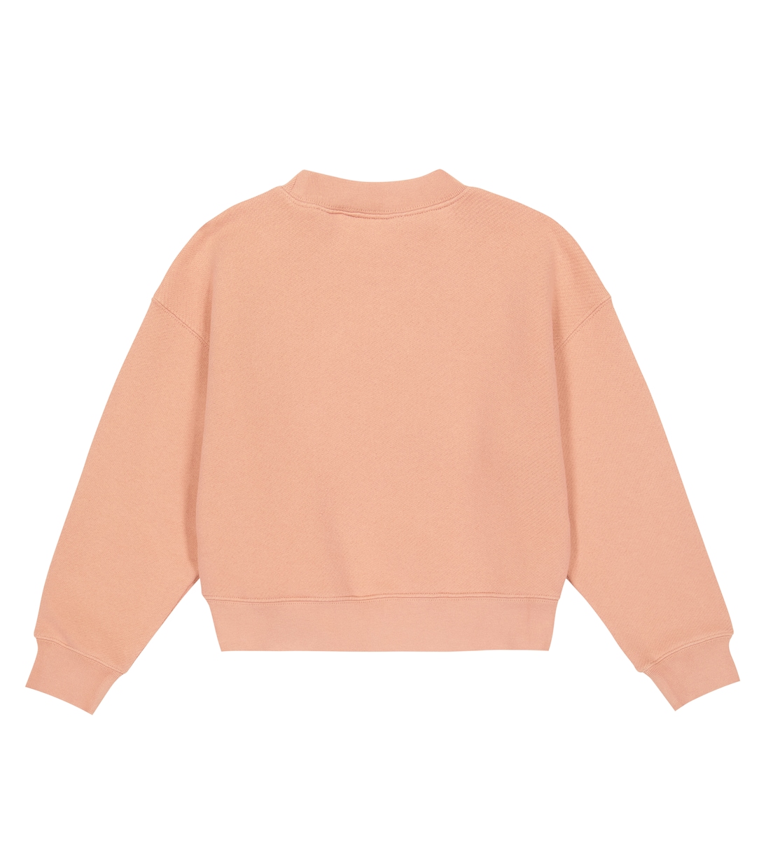 Pullover in cotone con ricamo | Palm Angels Kids