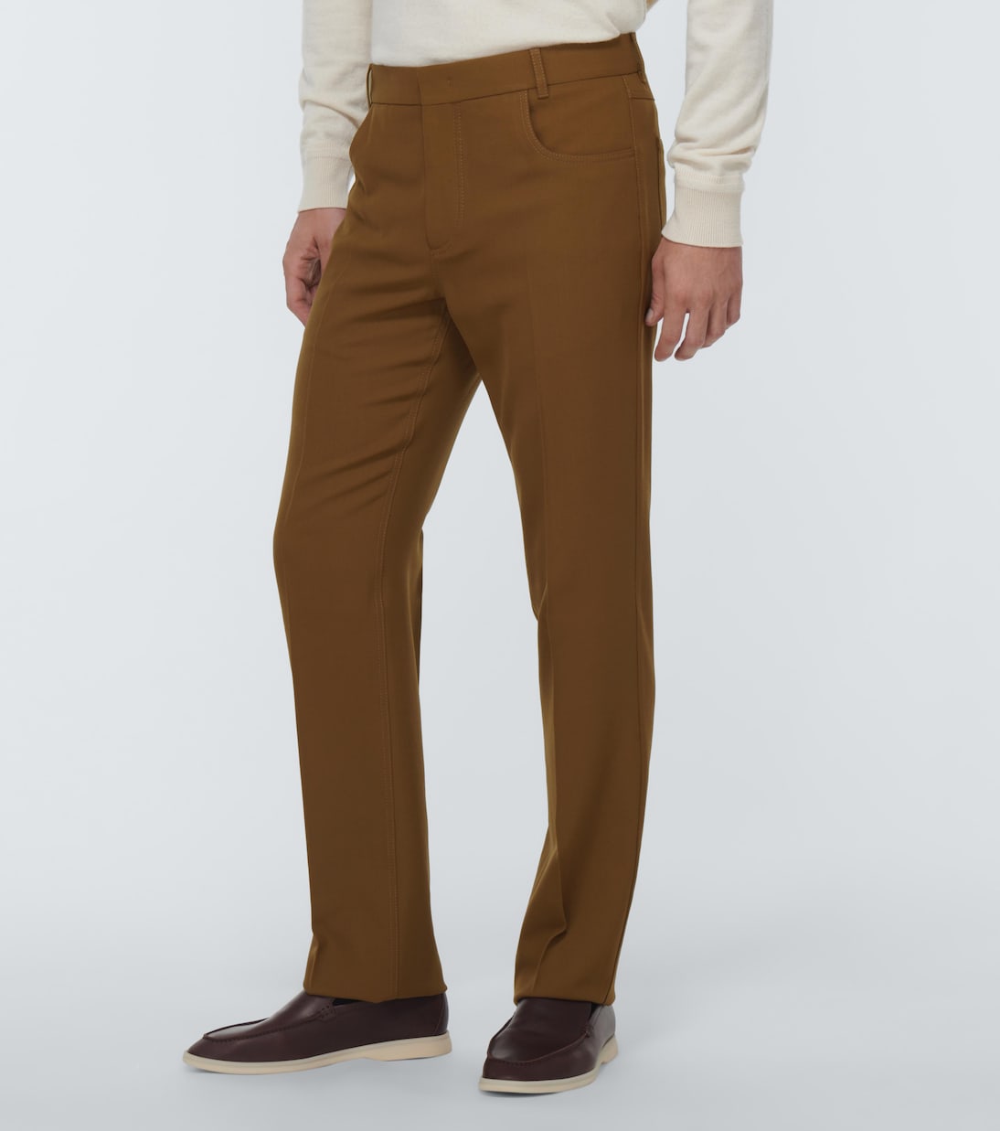 Graie tapered wool pants | Loro Piana