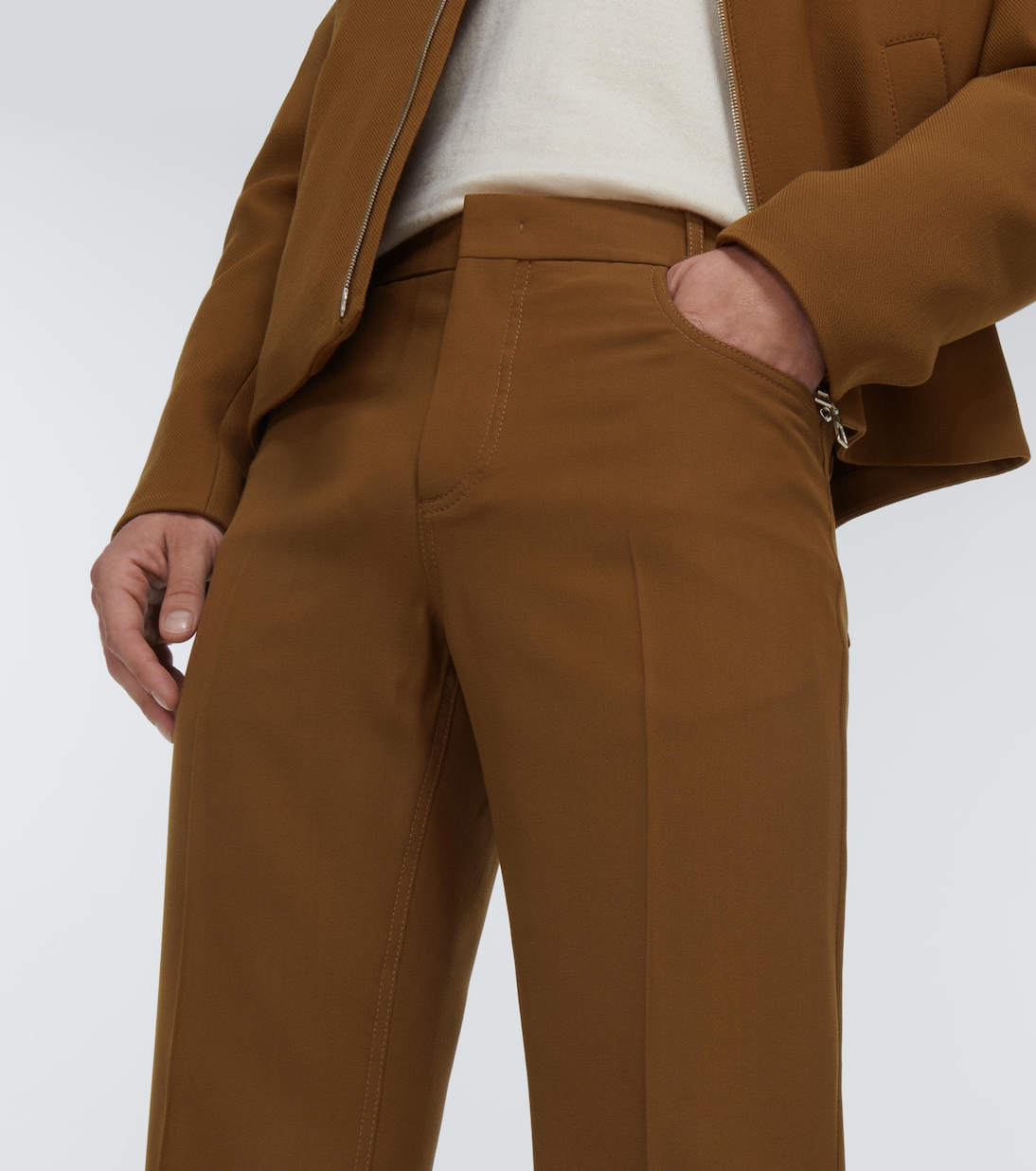 Graie tapered wool pants | Loro Piana