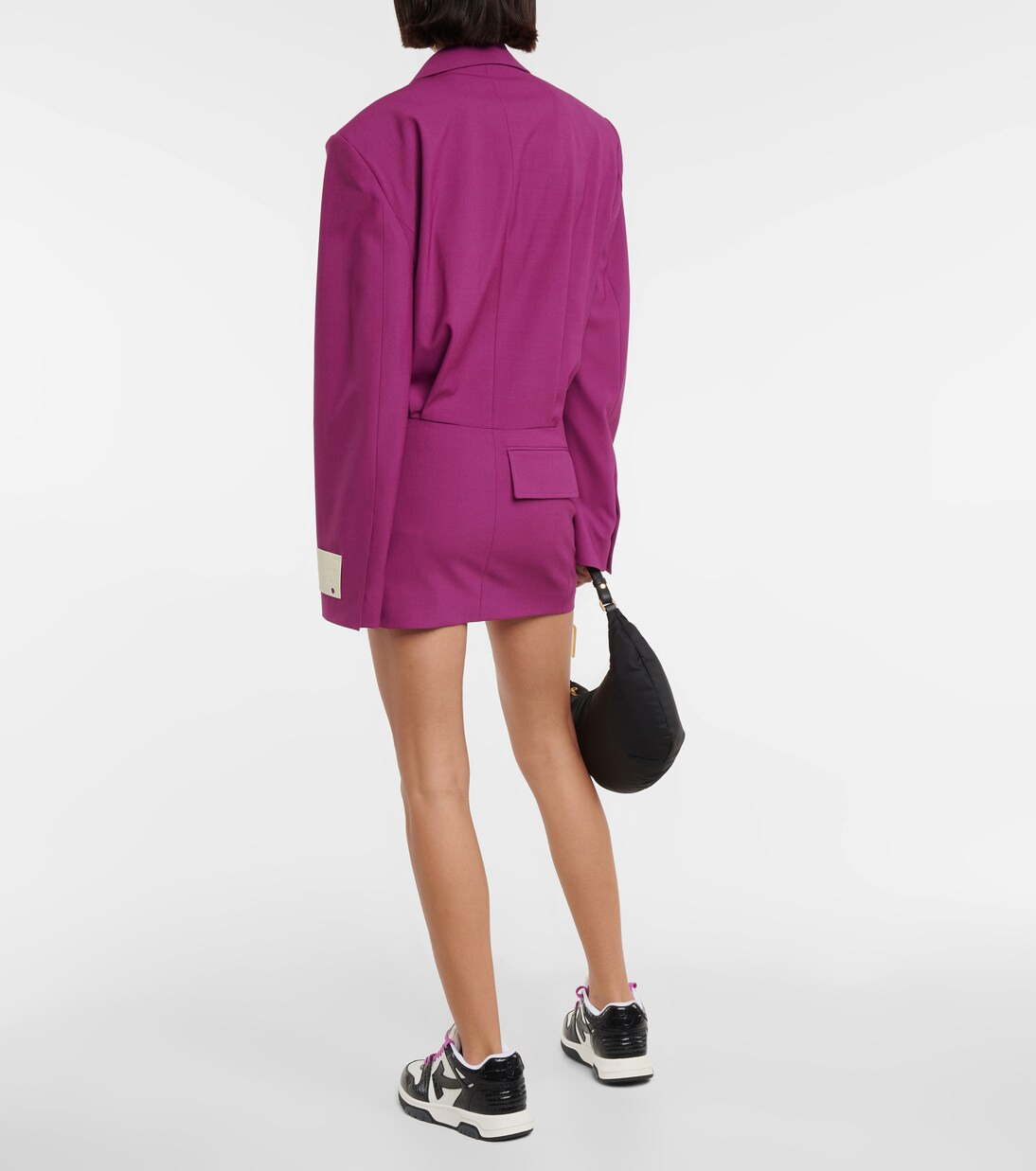 Blazer wool-blend minidress | Off-White