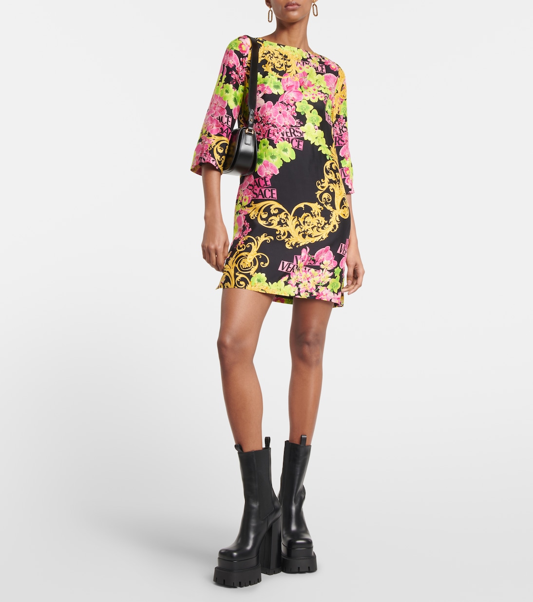 Printed minidress | Versace