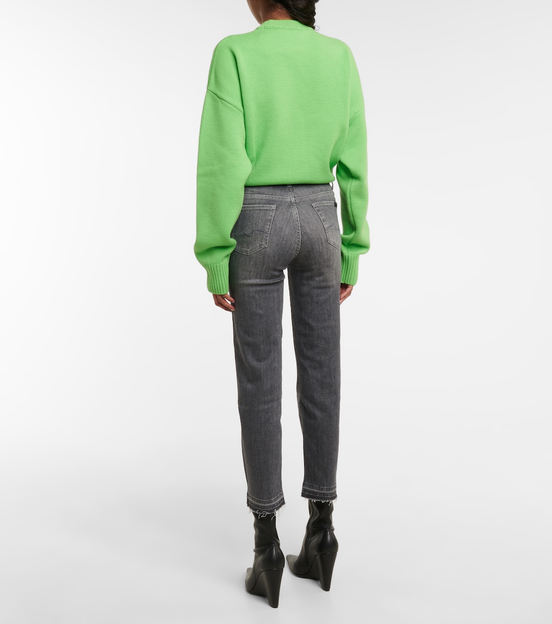 Jeans regular cropped a vita media | 7 For All Mankind