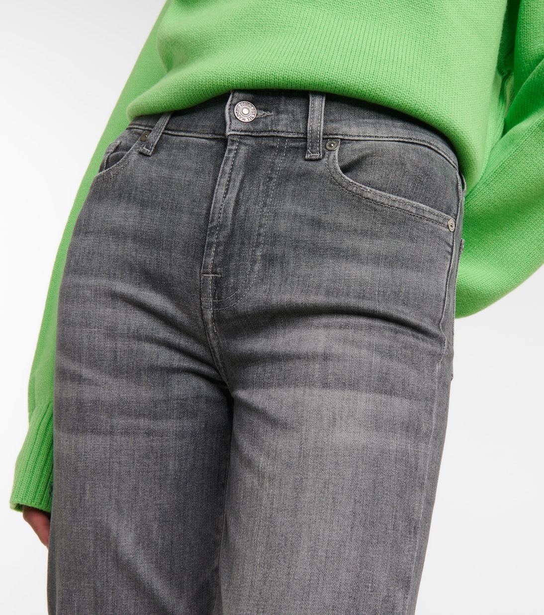 Jeans regular cropped a vita media | 7 For All Mankind