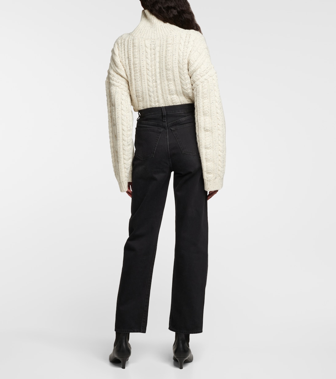 Jeans regular a vita alta | Toteme