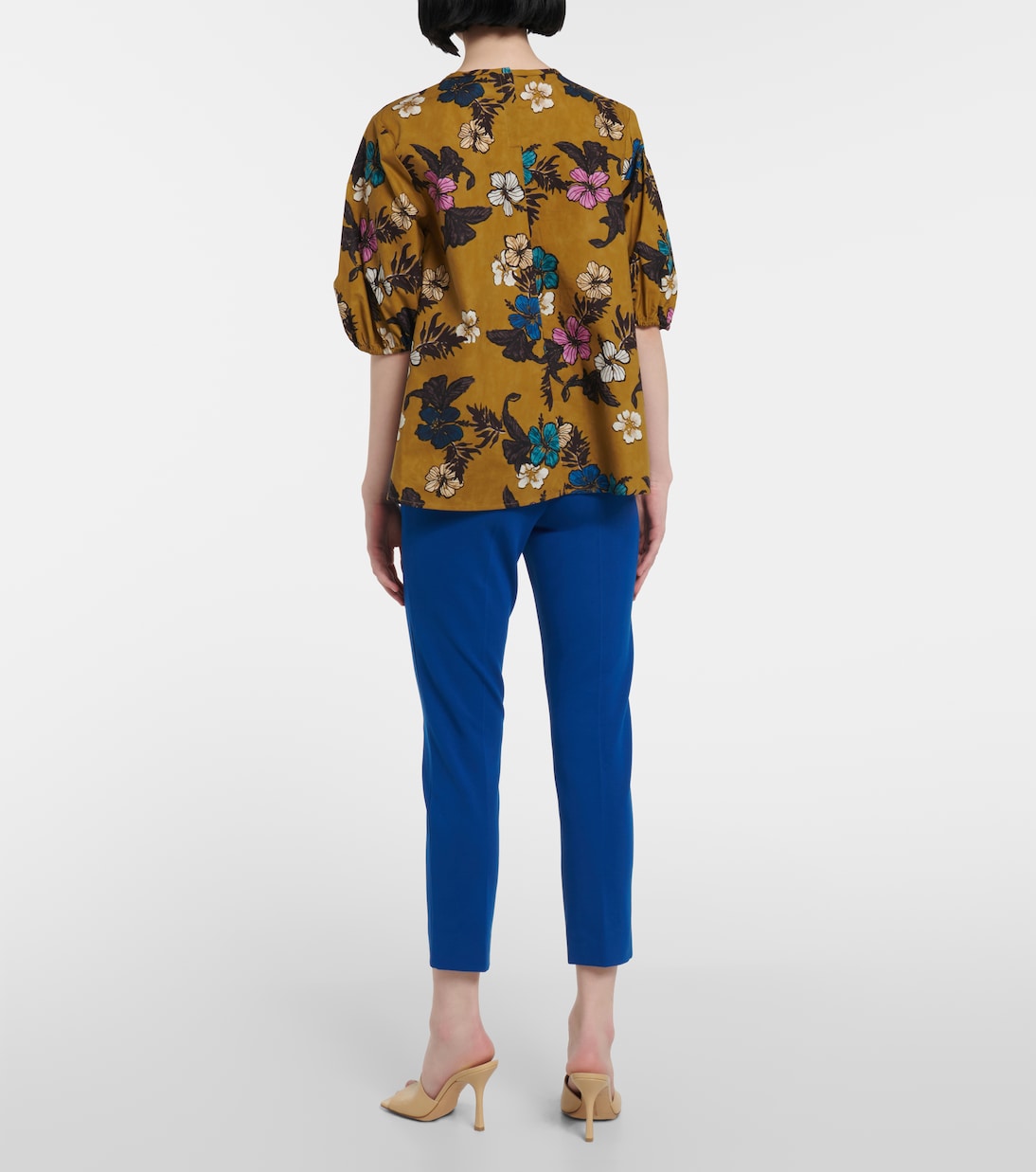 Calla floral cotton poplin top | 'S Max Mara