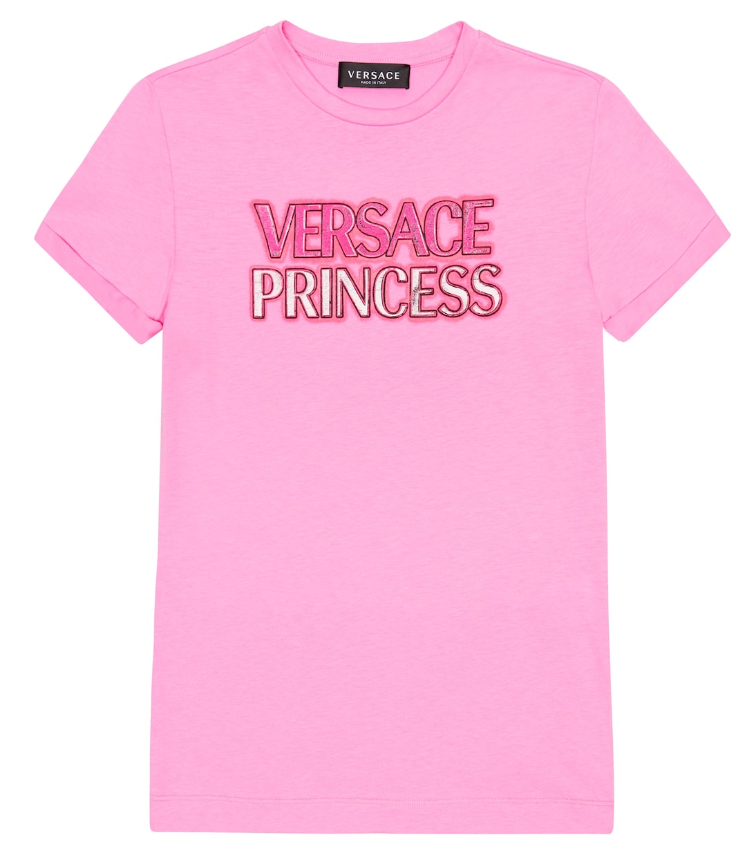 Bedrucktes Kleid aus Baumwolle | Versace Kids