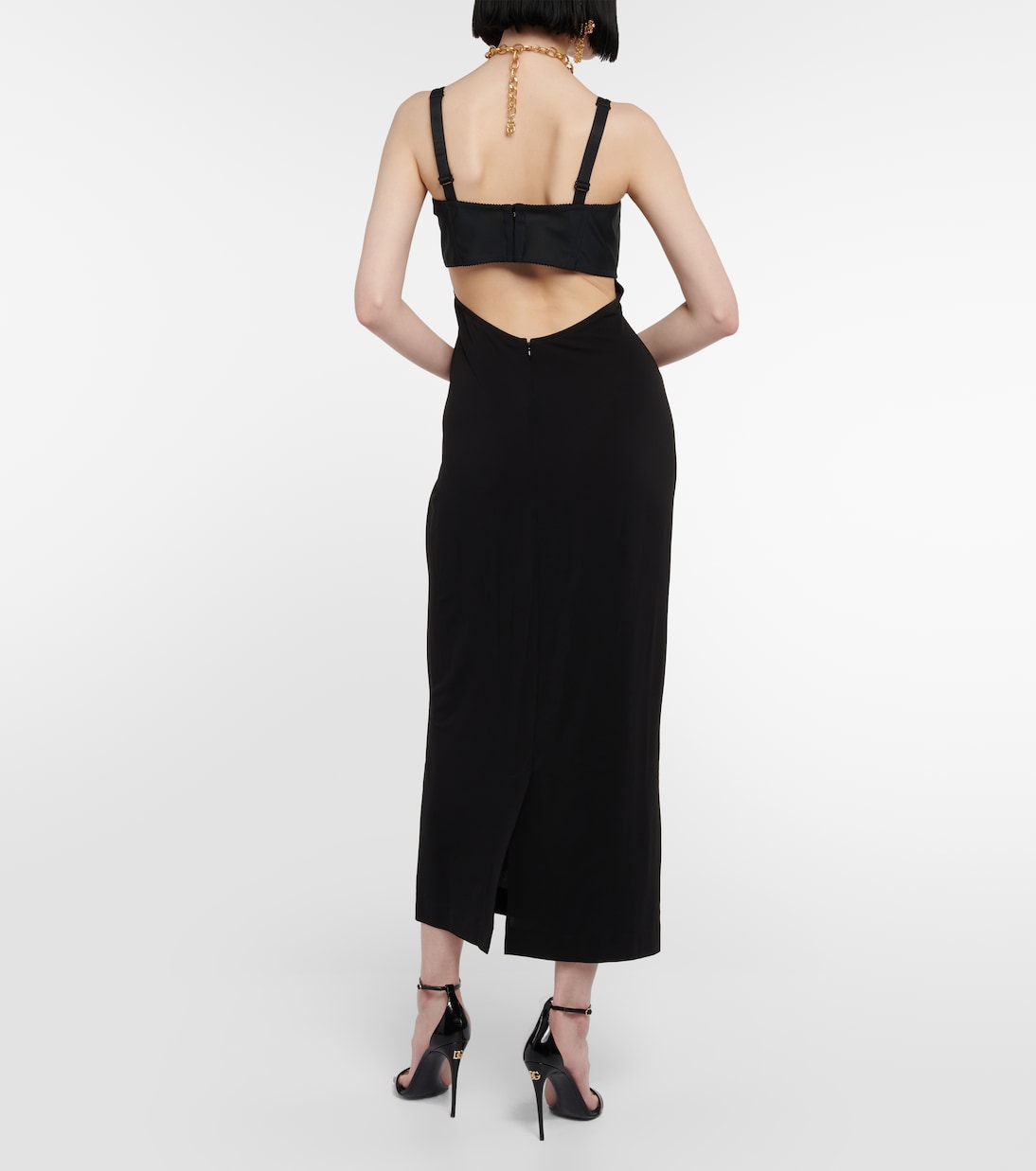 x Kim Kardashian midi dress | Dolce&Gabbana