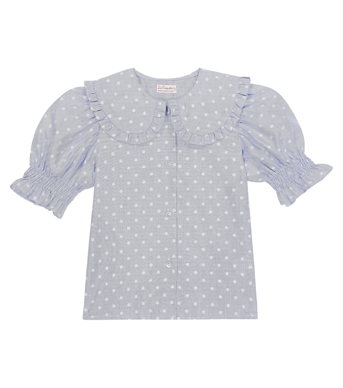 Romina cotton shirt | La Coqueta