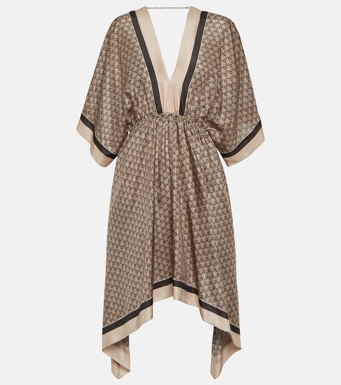 Printed silk kaftan | Brunello Cucinelli