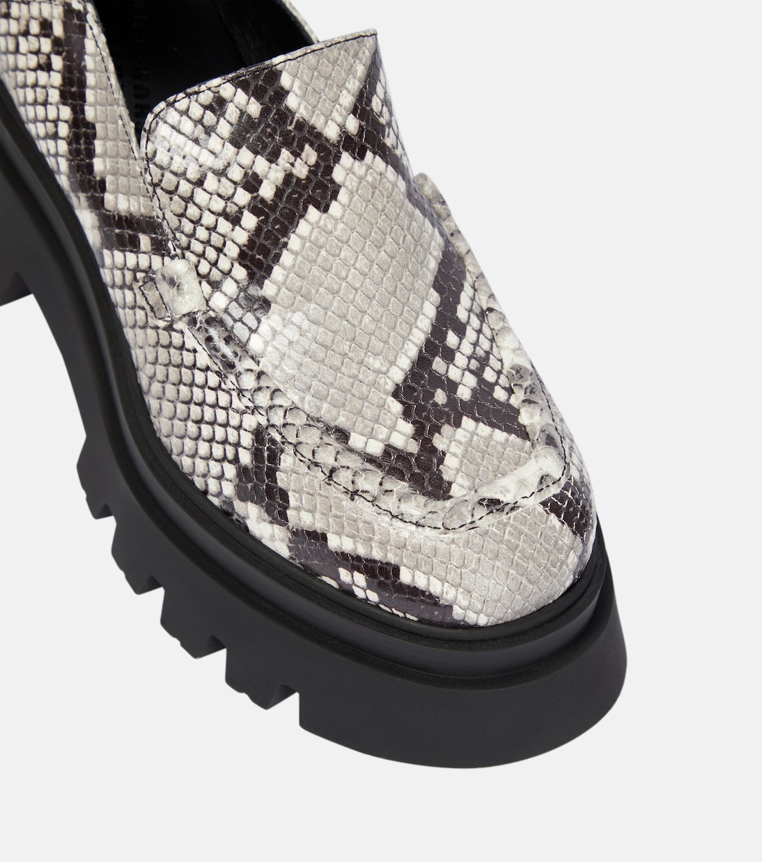Mocassins à plateforme en cuir embossé | Dorothee Schumacher