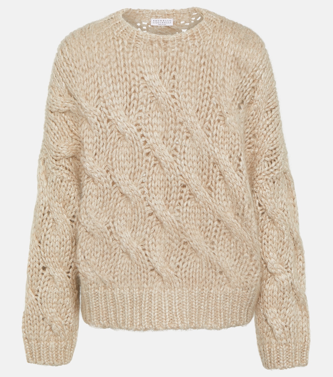 Jersey en mezcla de mohair | Brunello Cucinelli