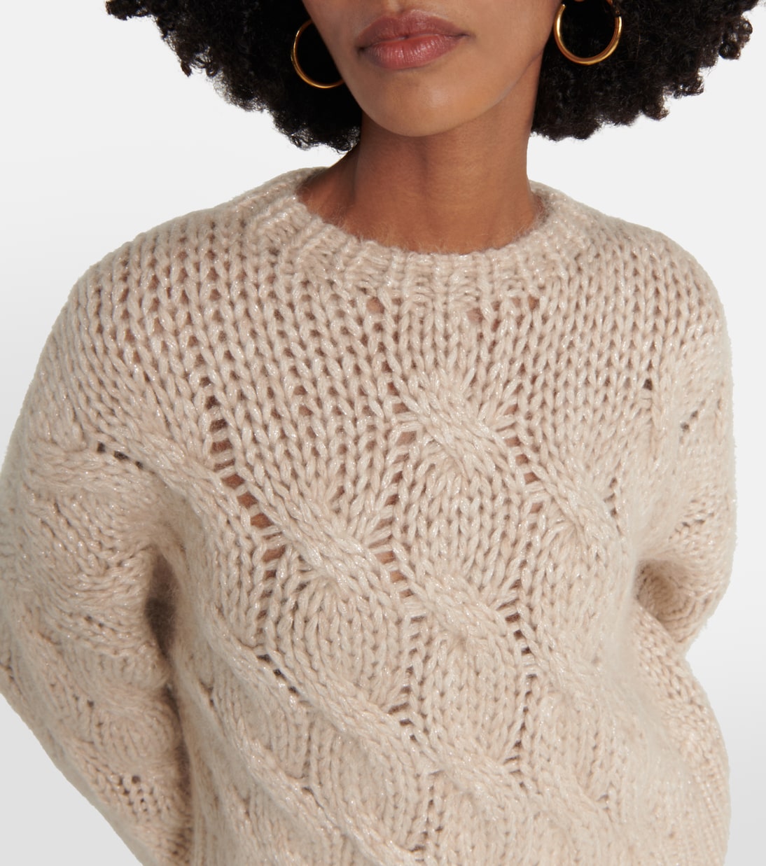 Jersey en mezcla de mohair | Brunello Cucinelli