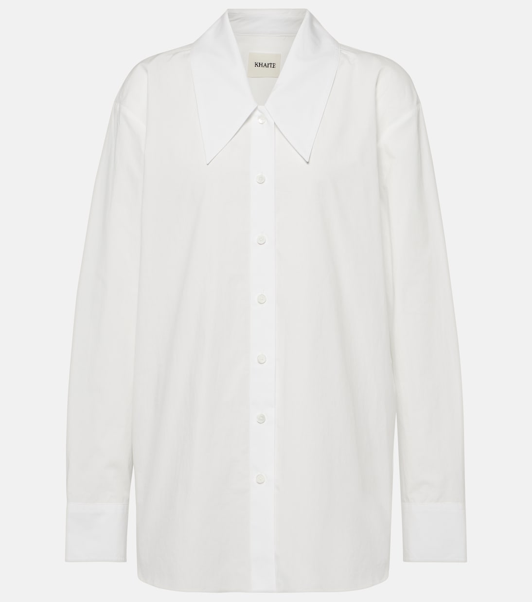 Camisa Lago en popelín de algodón | Khaite