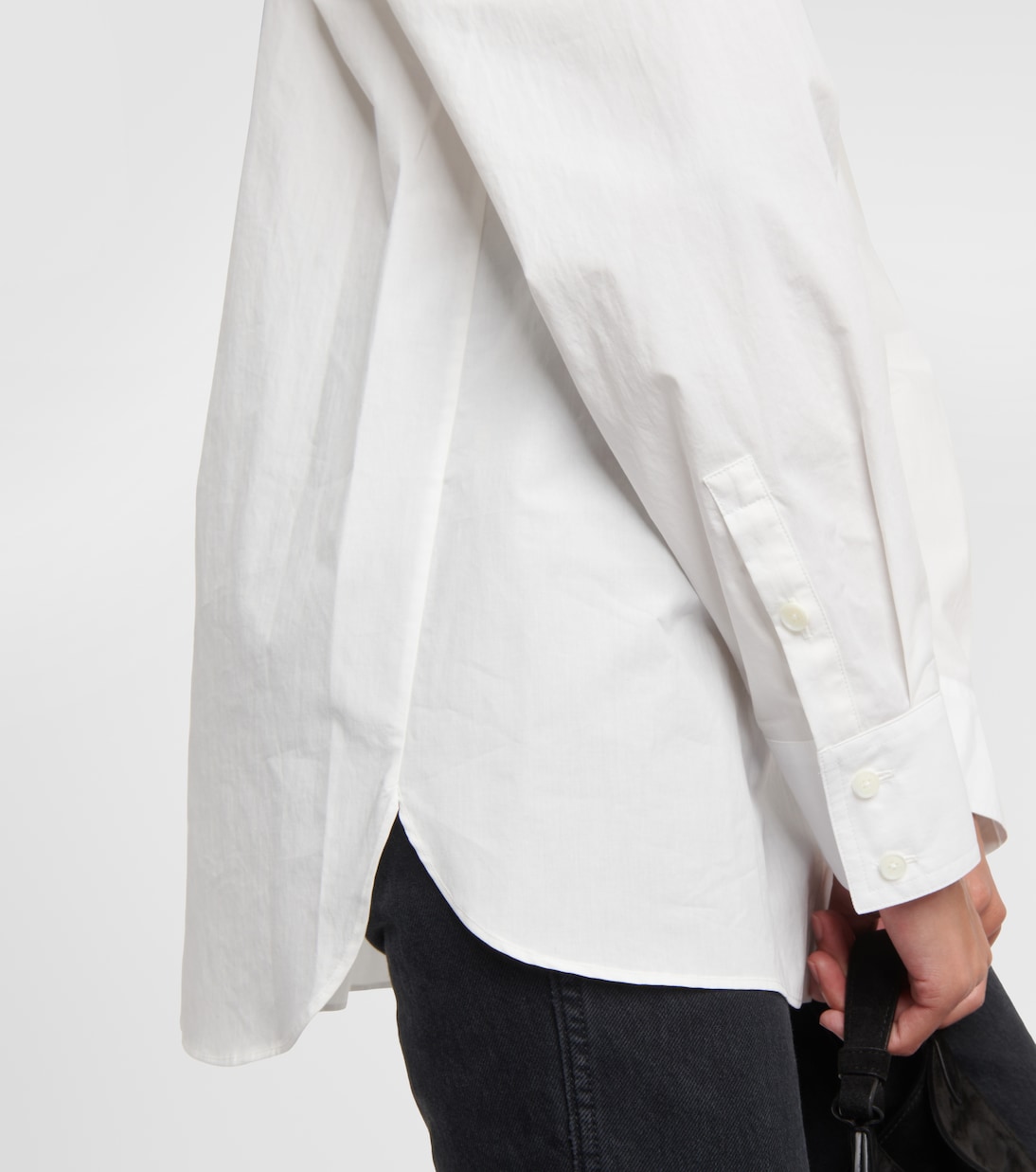 Camisa Lago en popelín de algodón | Khaite