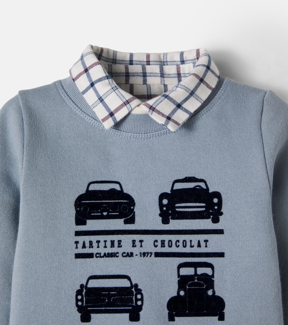Baby Set aus Sweatshirt, Hemd und Hose | Tartine et Chocolat