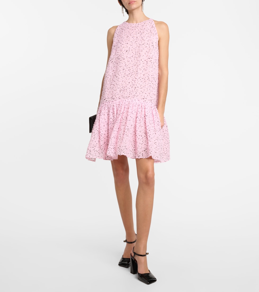 Vestido corto de Fil coupé | Oscar de la Renta