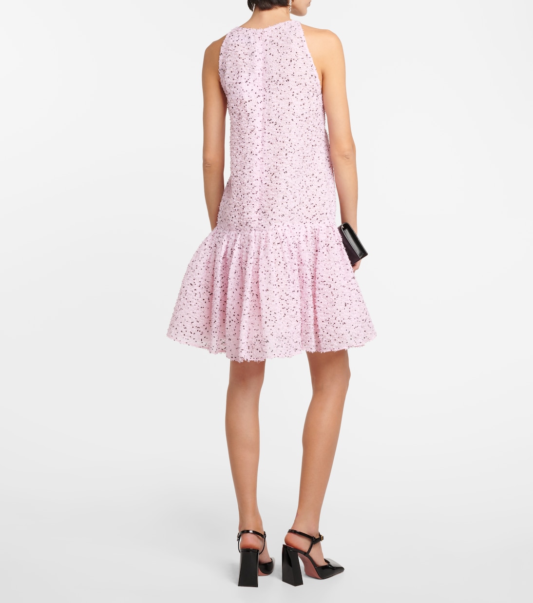 Vestido corto de Fil coupé | Oscar de la Renta
