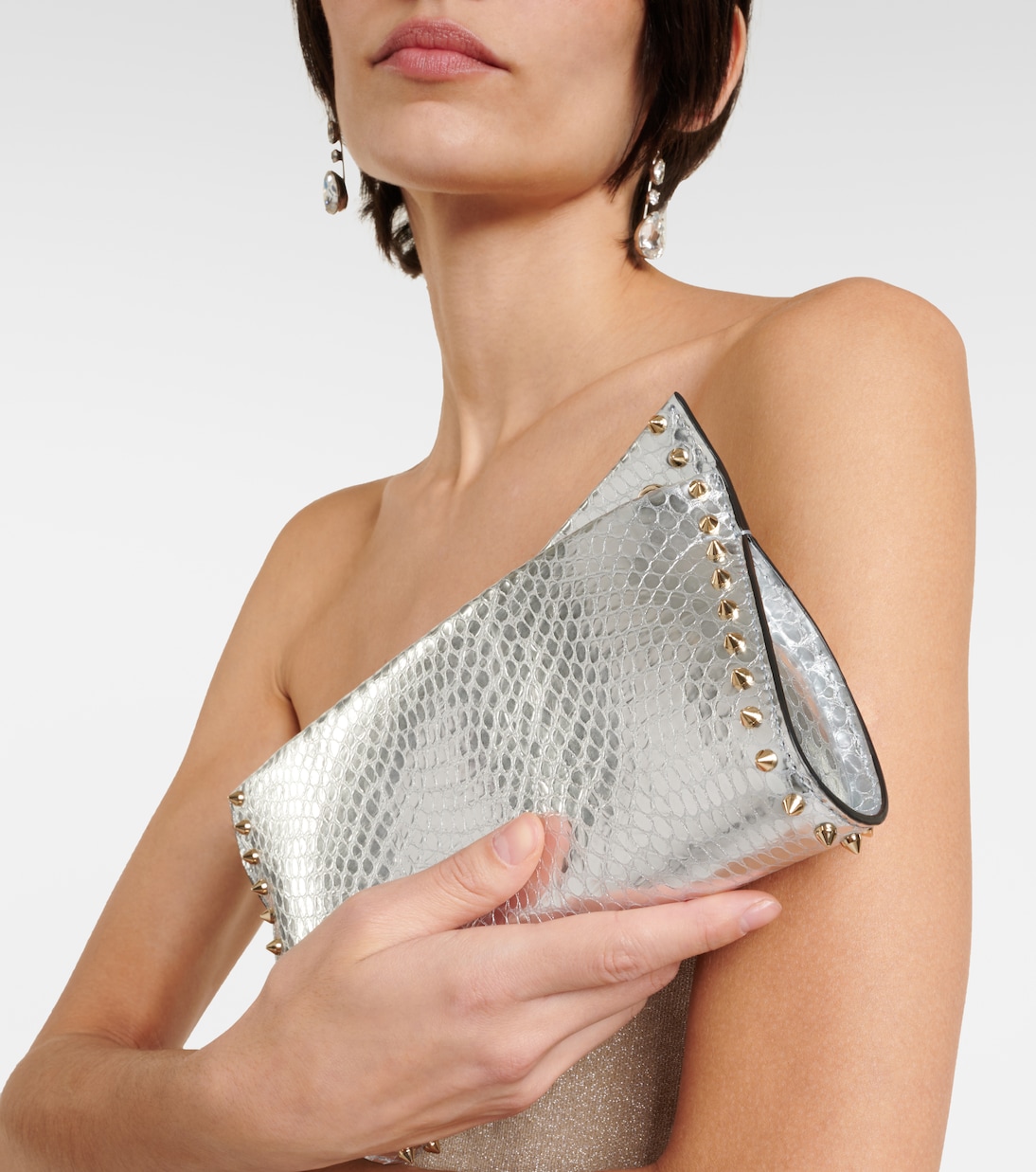 Clutch Loubitwist Small in pelle | Christian Louboutin