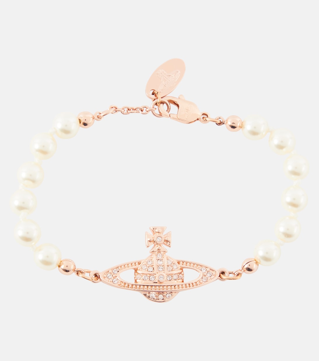 Bracciale VIVIENNE WESTWOOD con Mini Orb in Rilievo e Decorazioni Uniche