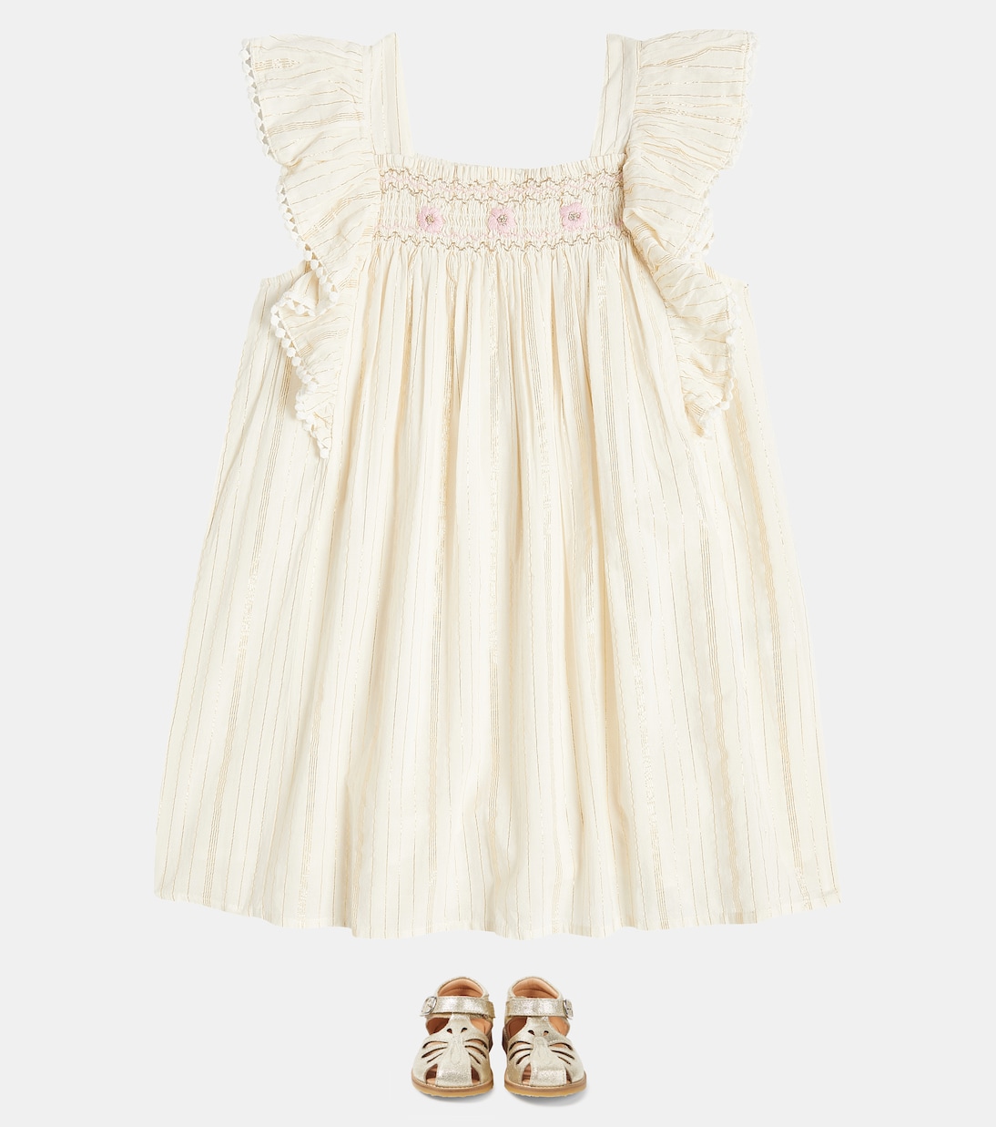 Kleid Martine aus einem Baumwollgemisch | Louise Misha