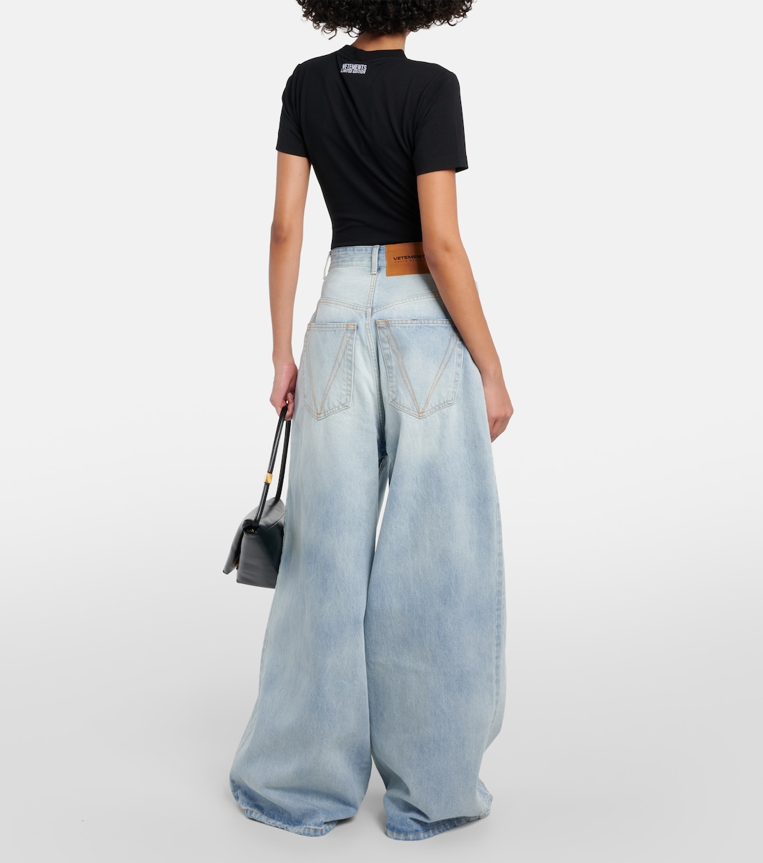 High-rise wide-leg jeans | Vetements