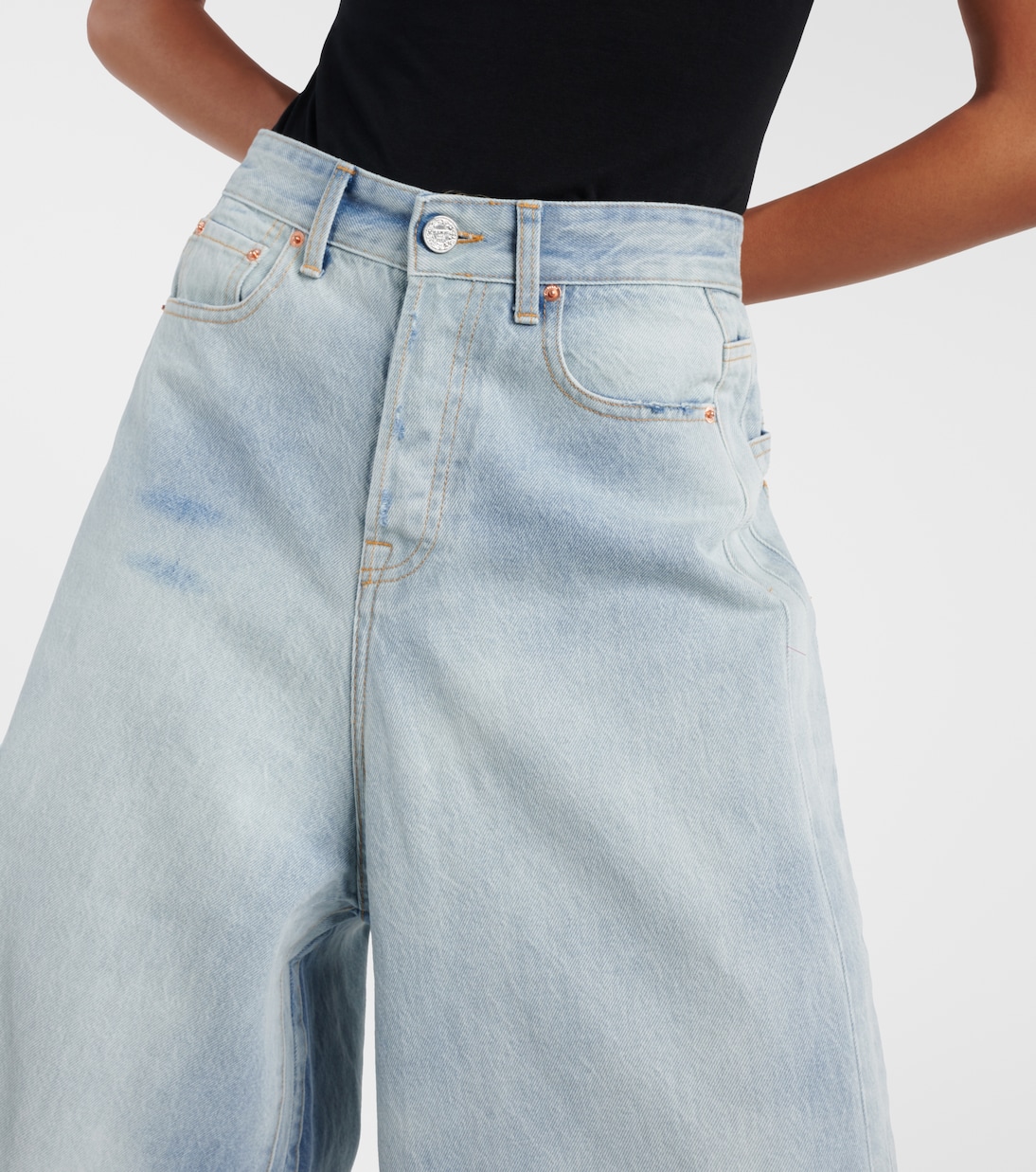 High-rise wide-leg jeans | Vetements