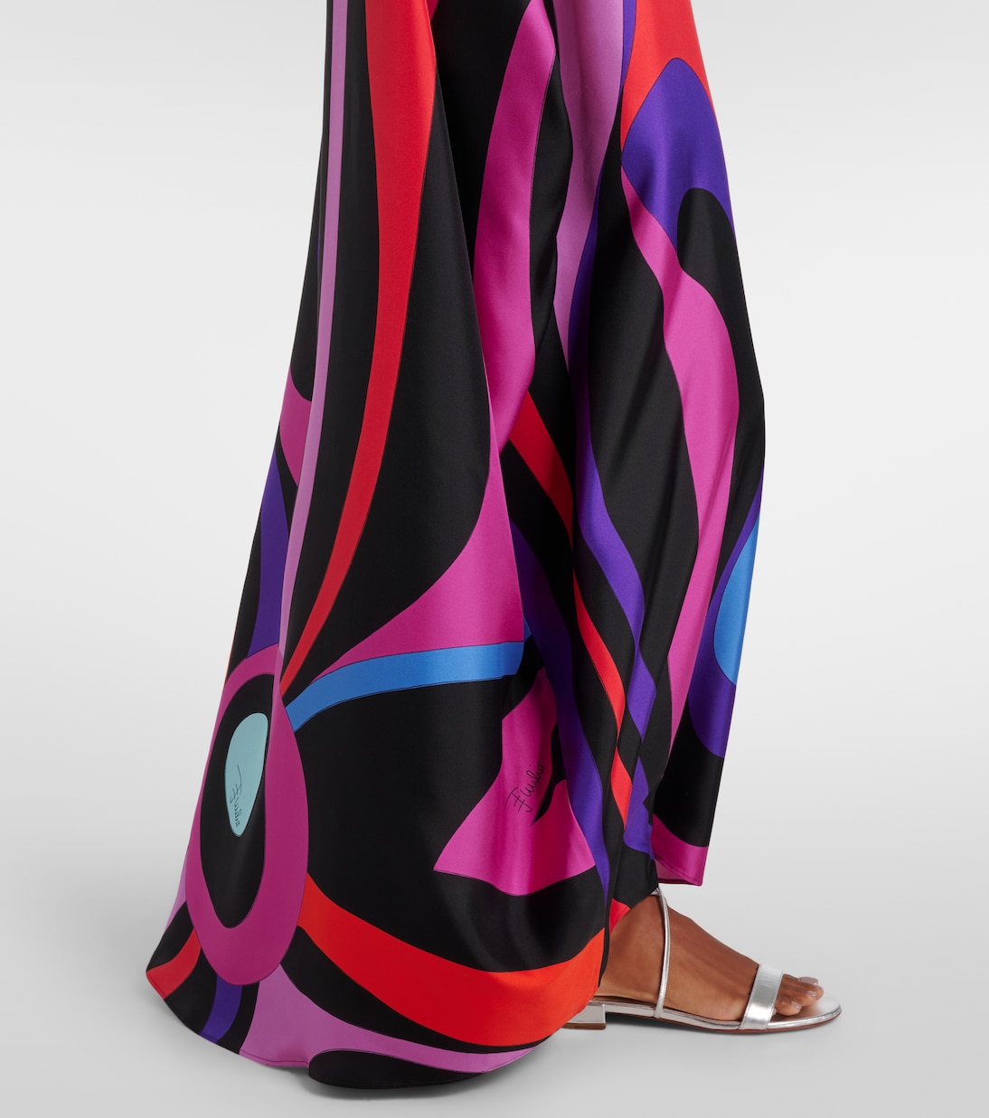 Caftano Marmo in twill di seta | Pucci