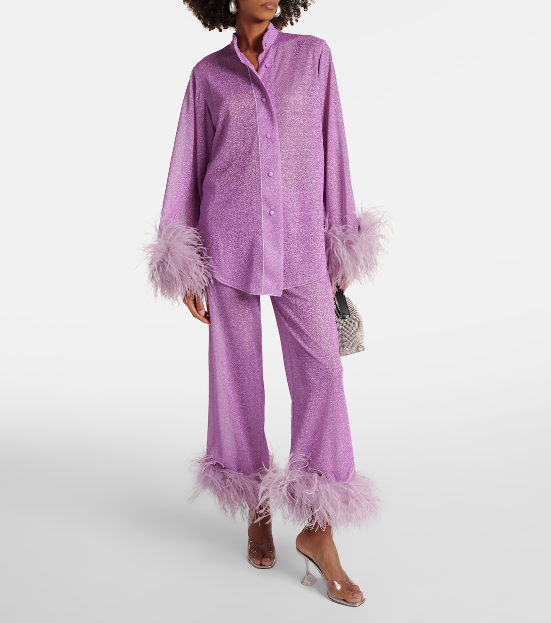 Pantalon Lumière Plumage à plumes | Oséree