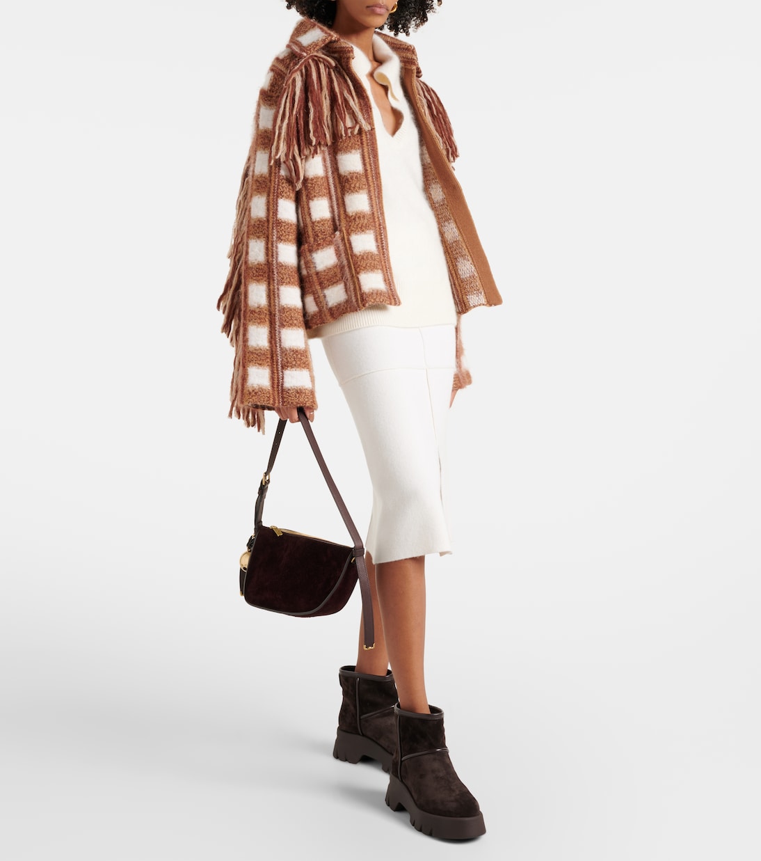 Ankle Boots Stormy aus Veloursleder | Gianvito Rossi