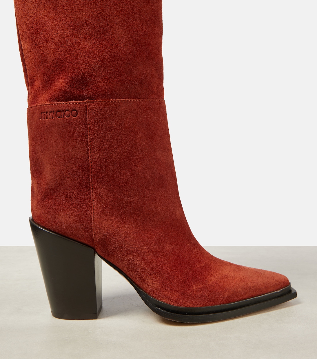 Botas altas Cece 80 de ante | Jimmy Choo