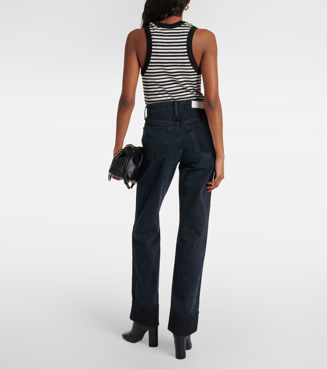 High-rise straight jeans | Re/Done