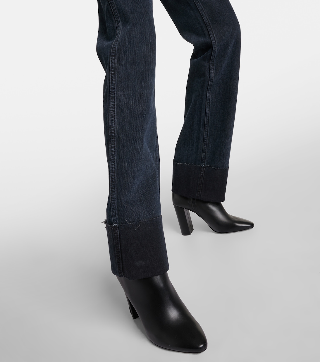 High-rise straight jeans | Re/Done