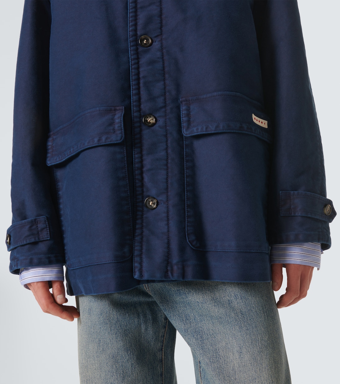 Hemdjacke aus Baumwolle | Marni