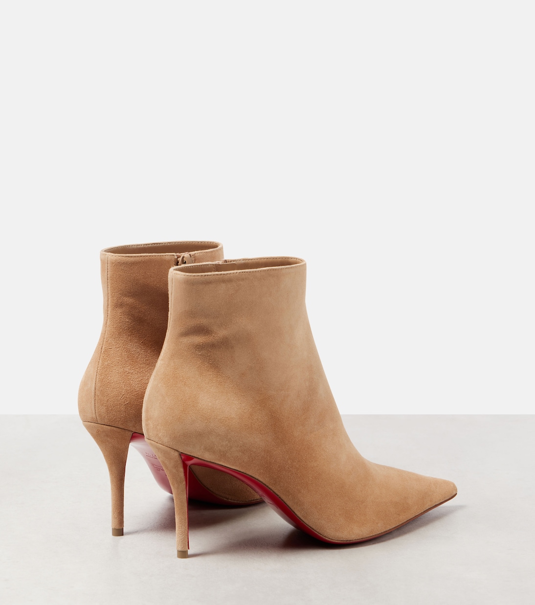So Apostropha 80 suede ankle boots | Christian Louboutin
